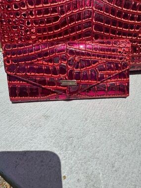 BRAHMIN VERONICA POMEGRANATE AMALTHEA WALLET